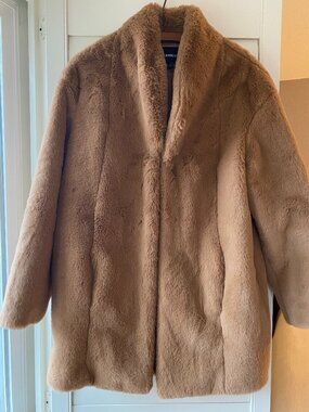 Express Faux Fur Coat